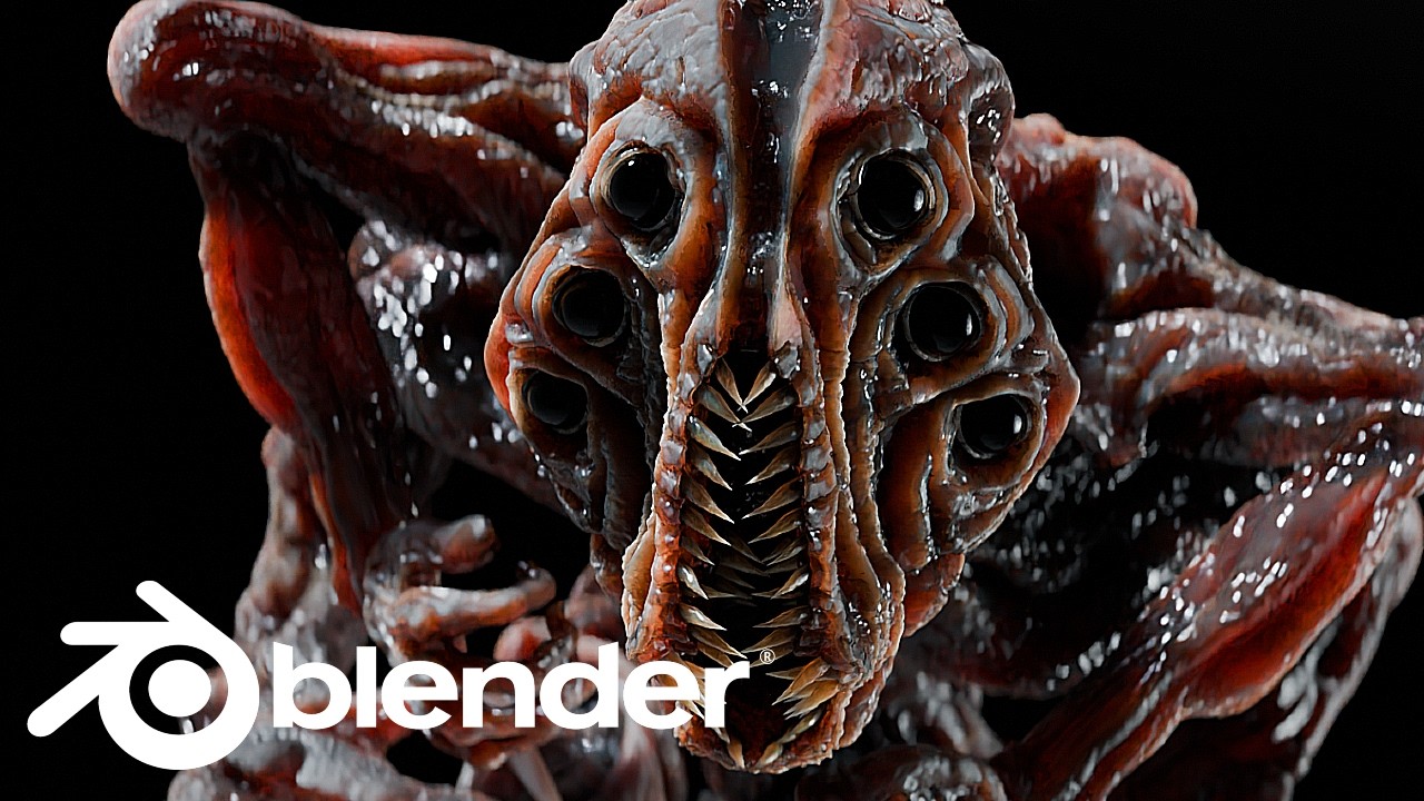 Blender Monster VFX Tutorial: FxForge Breaks Down a Full Creature Workflow